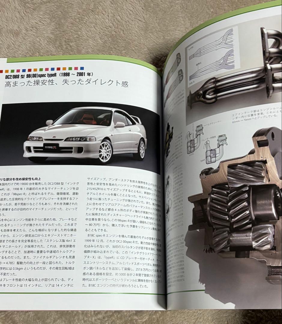 インテグラ タイプR V-TECエンジンメカニズムブック B18C/K20A編
