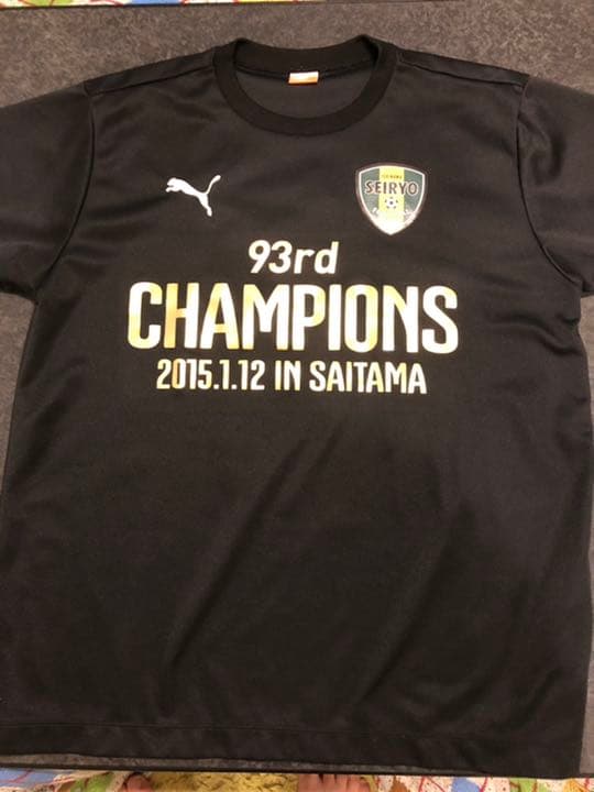 星稜高校　サッカー部　記念Tシャツ