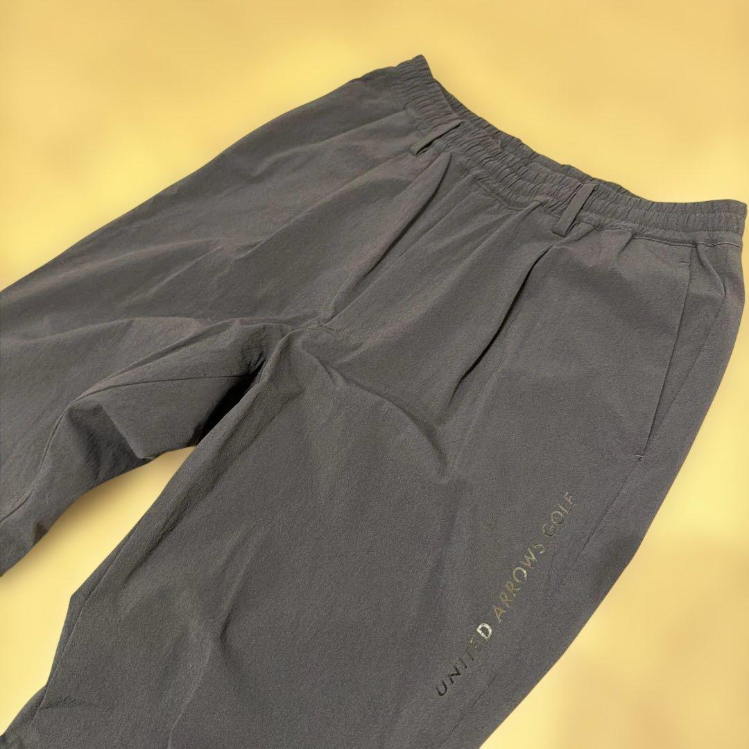 UNITED ARROWS GOLF ダークネイビー ナイロンパンツ