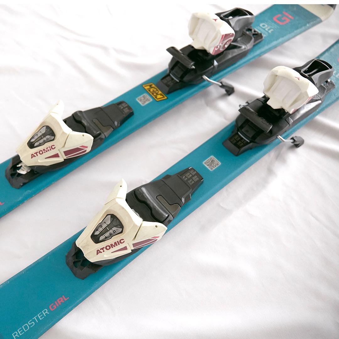 ATOMIC アトミック REDSTER GIRL 110 スキーポールセット