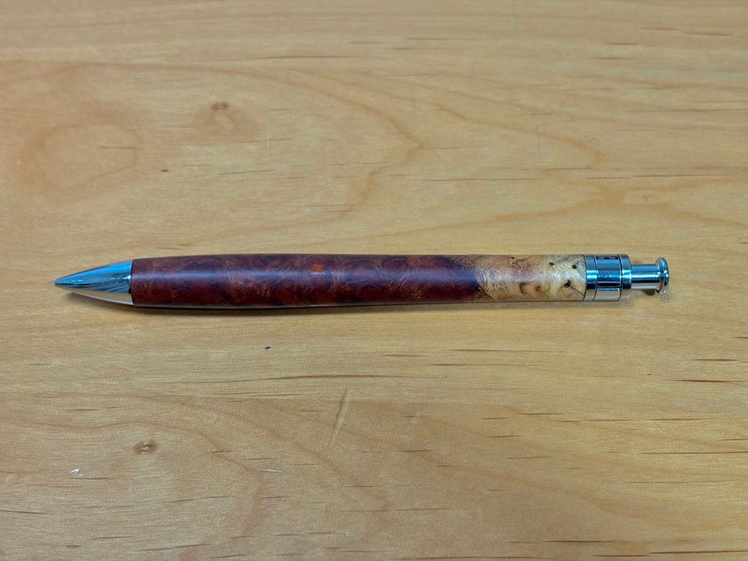 【工房楔】 花梨紅白 ペンシル楔 イベント杢