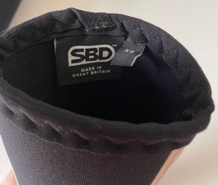 SBD エルボースリーブ XSサイズ ブラック/ホワイト