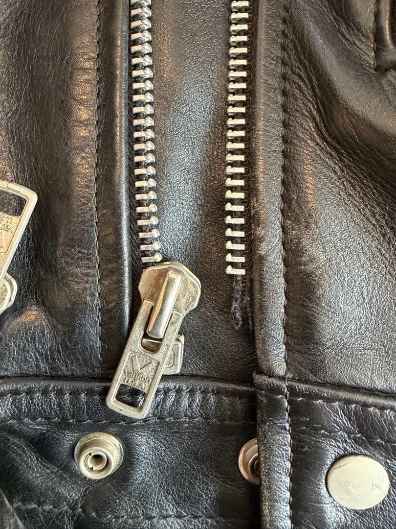 VANSON バンソン ダブルライダース レザージャケット USA製 サイズ34