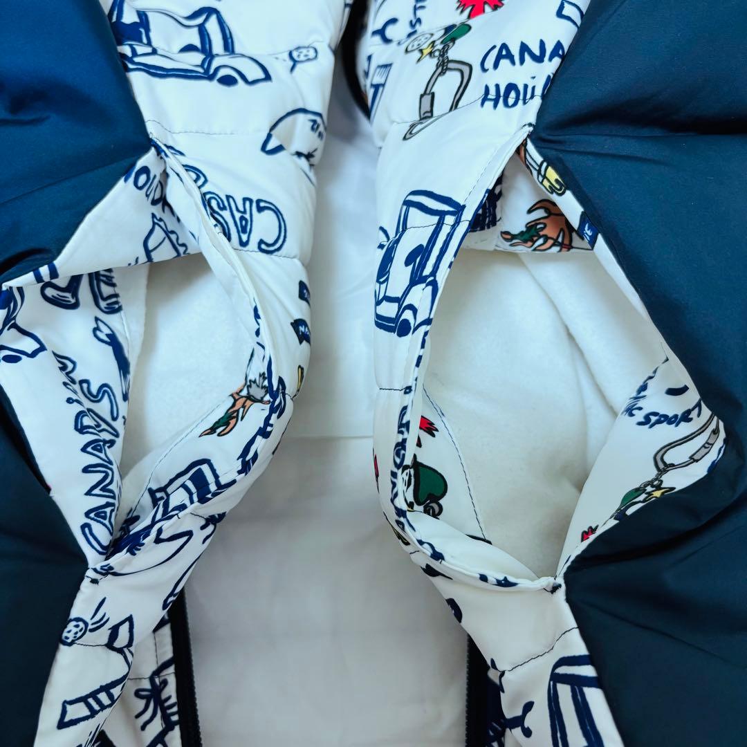 CASTELBAJAC カステルバジャック ダウンベスト アニメーションプリント