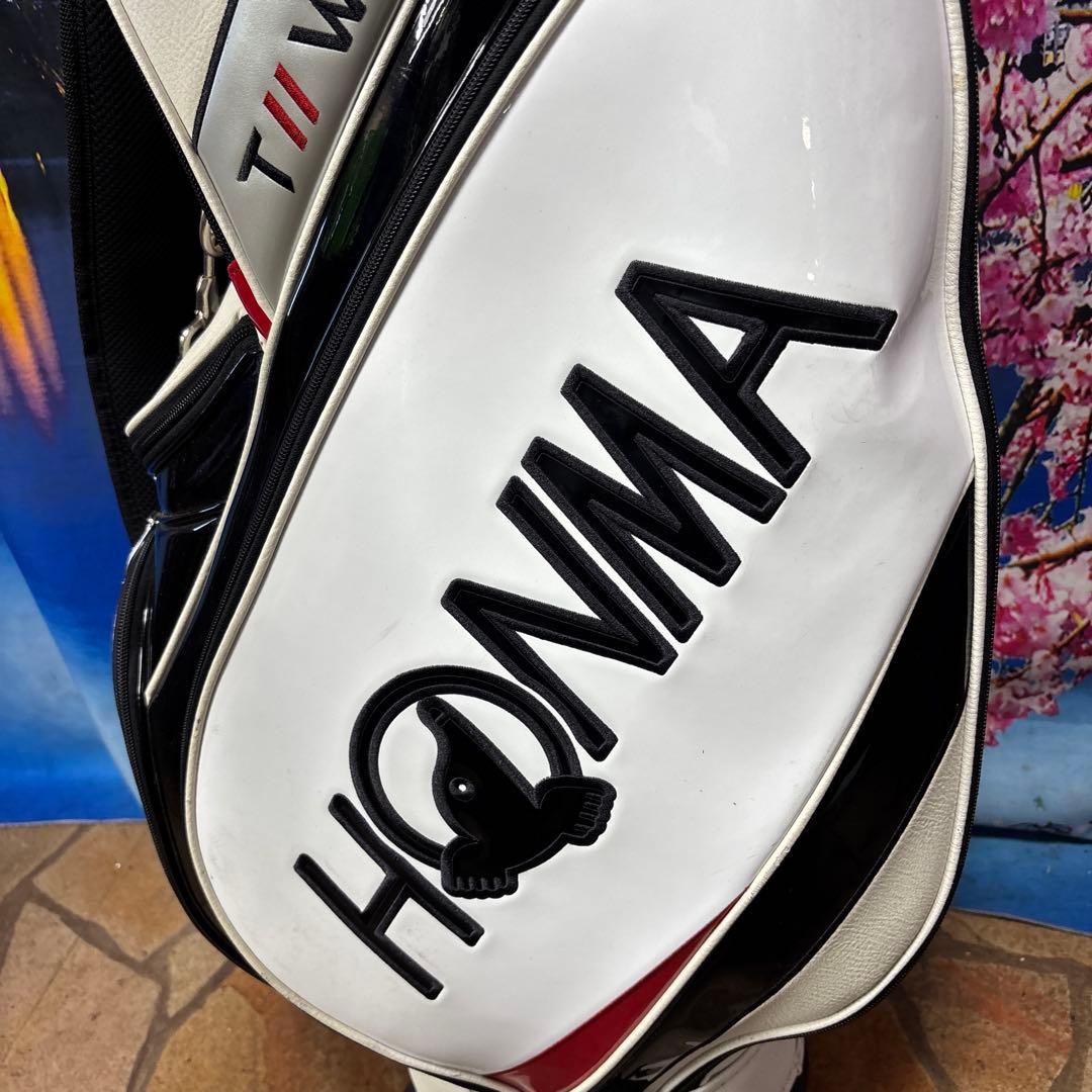 寶BW-1185 HONMA ホンマ キャディバッグ ホワイト