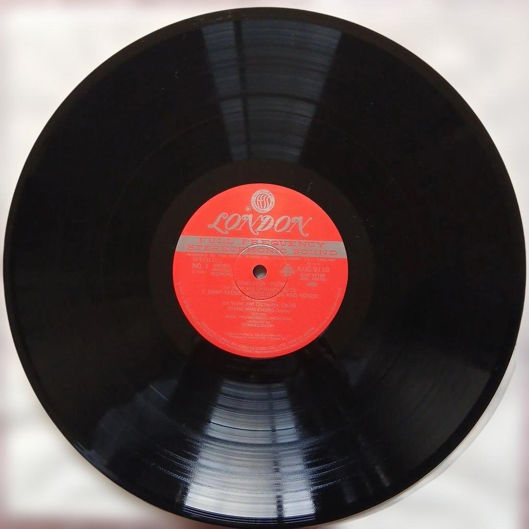 試聴 極美品 スーパー•アナログ チョン・キョンファ/序奏とロンドカプリチオーソ