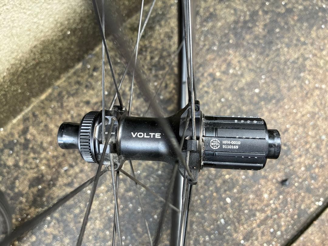 Volteカーボンロードホイールセット　チューブレス