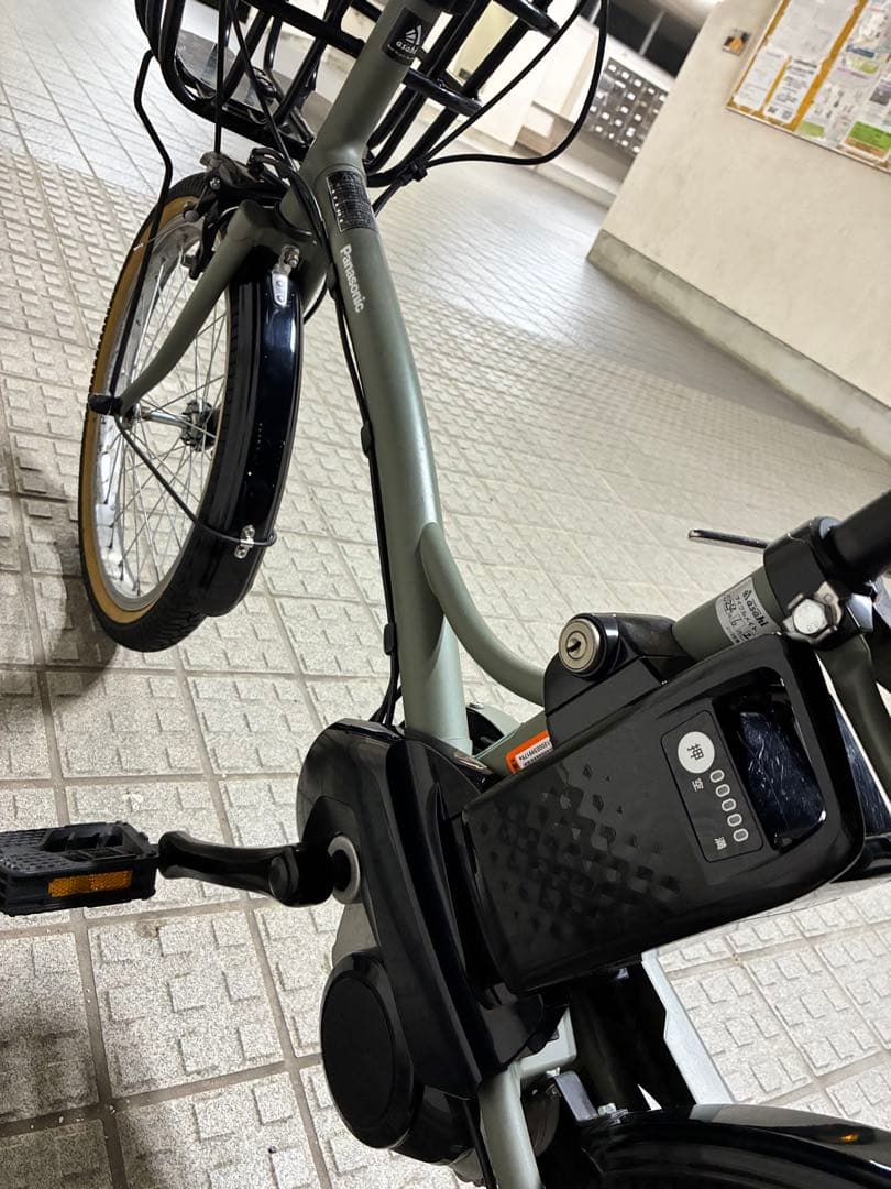 送料込み＊。゜2024年購入　パナソニック　グリッター　電動自転車