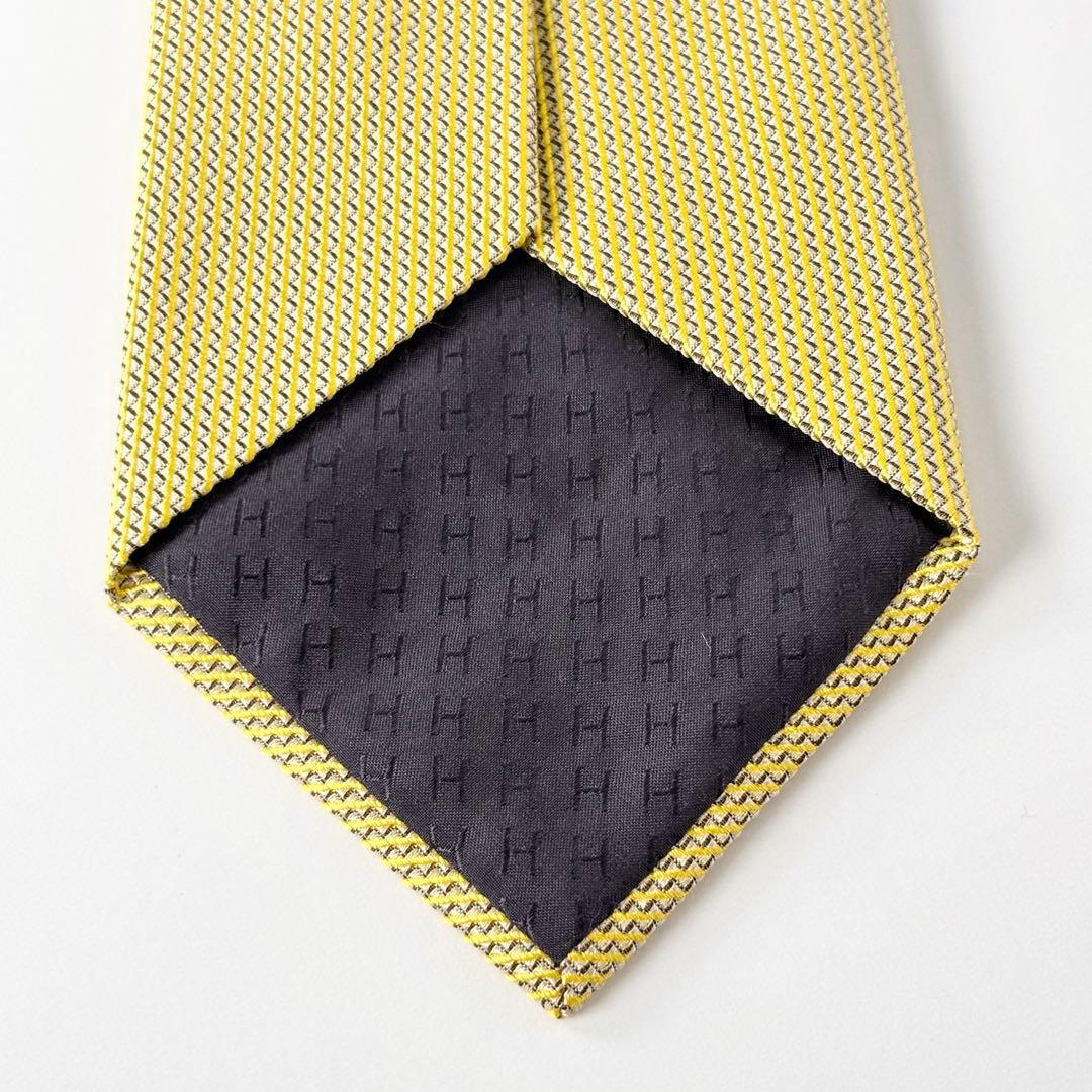 HERMES エルメス 極美品 未使用に近い 無地 ソリッド 裏地 H柄