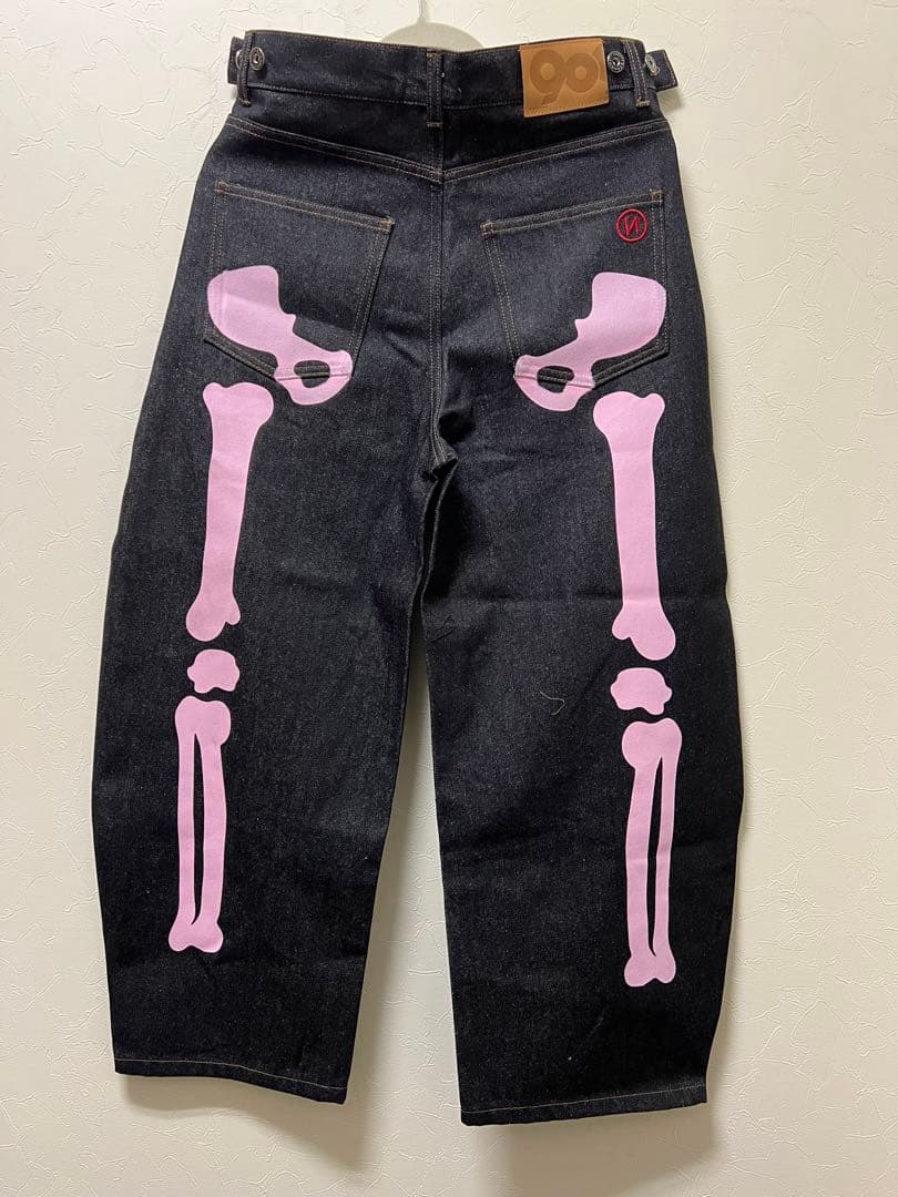 9090 Bone Rigid Denim Pants　デニム ピンク