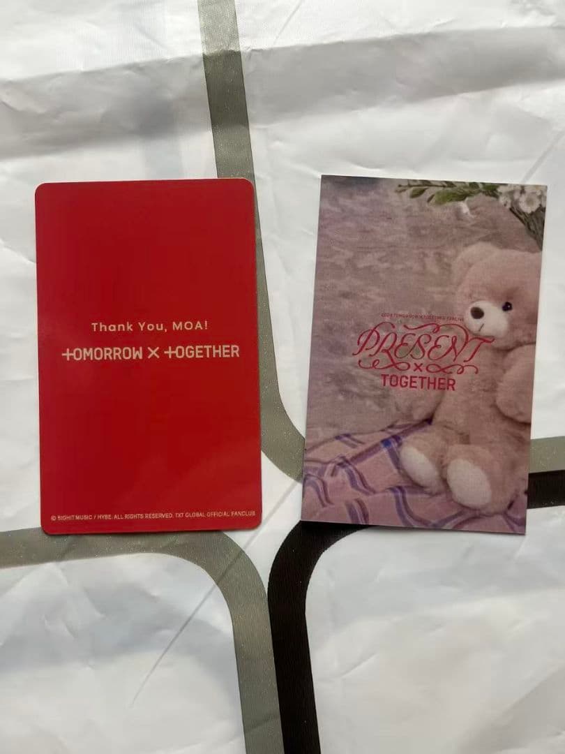 TXT ボムギュ MOAZONE 会場限定 韓国 日本 ペンミ トレカ 2枚