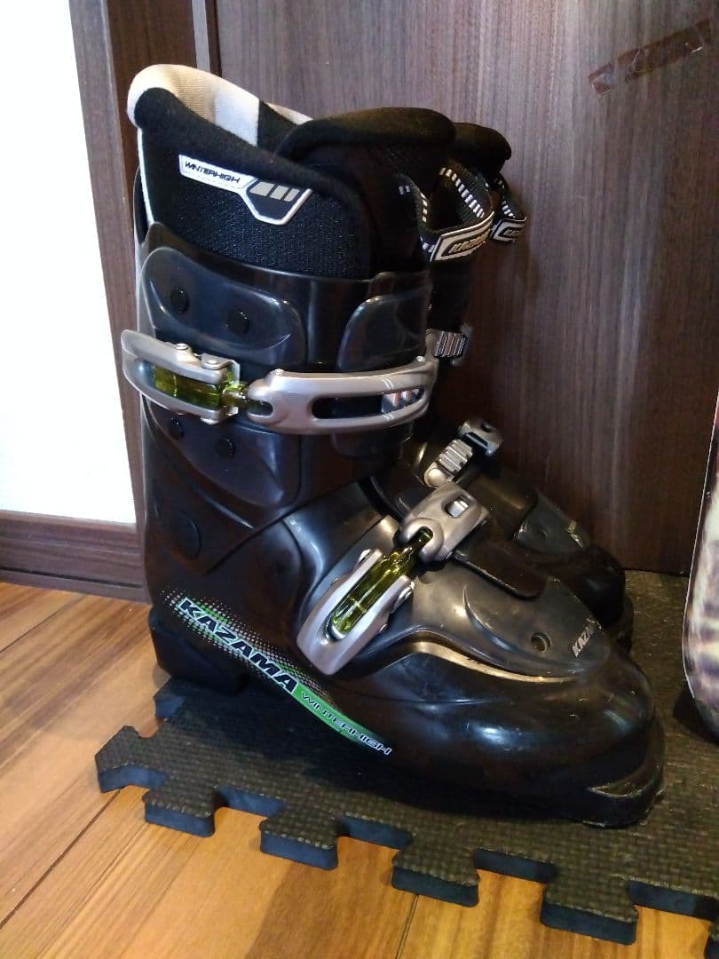 お買い得品❗️KAZAMA 男女兼用/スキーセット・メンテ・WAX済み✔