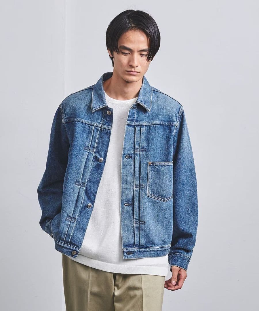 サイズ4《中古美品》HYKE デニムジャケット 1st アローズ別注