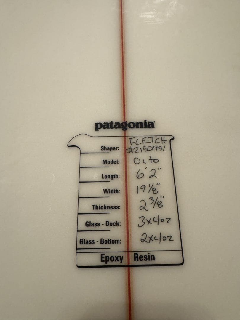 DIEGO　FCD サーフボード ショートボード Patagonia