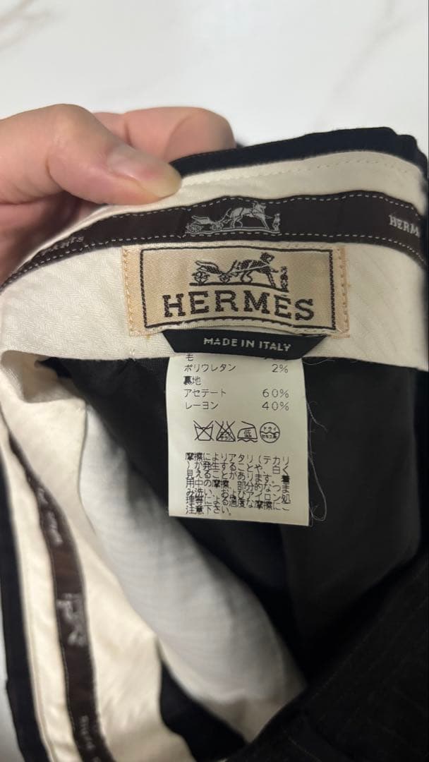 HERMES エルメス　スラックス