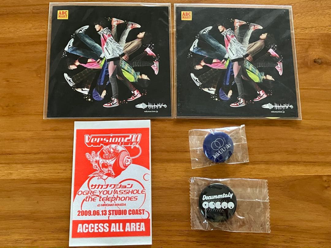 サカナクション CD 10作品　まとめ売り　ステッカー　缶バッジ