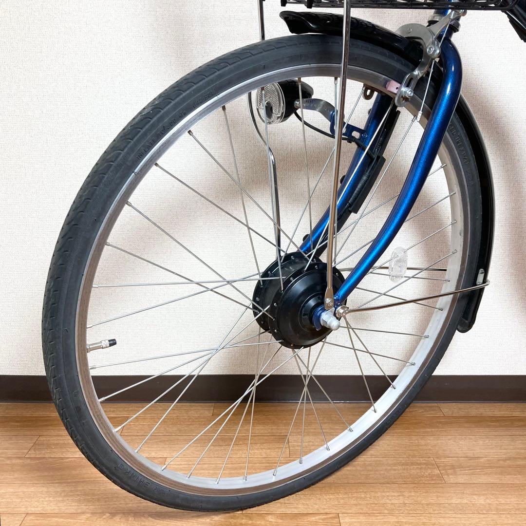 美品 丸石サイクル 電動アシスト自転車 View assist 26インチ 変則