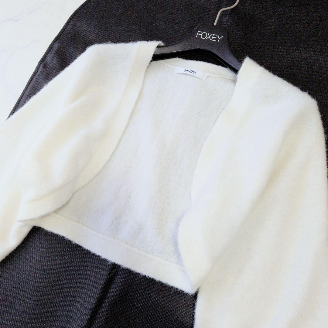 美品✨️SNIDEL スナイデル フラワーモチーフワンピース ボレロセット 1