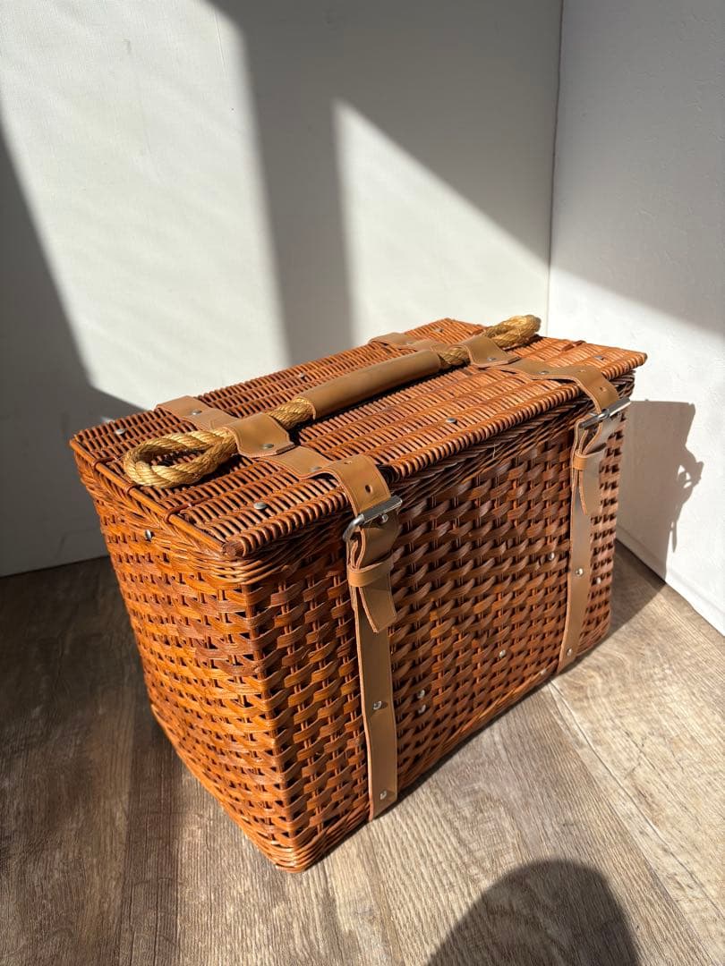 スノーピーク/ヤマコウ　キャンピングバスケット　カトラリー　クッカー　廃盤