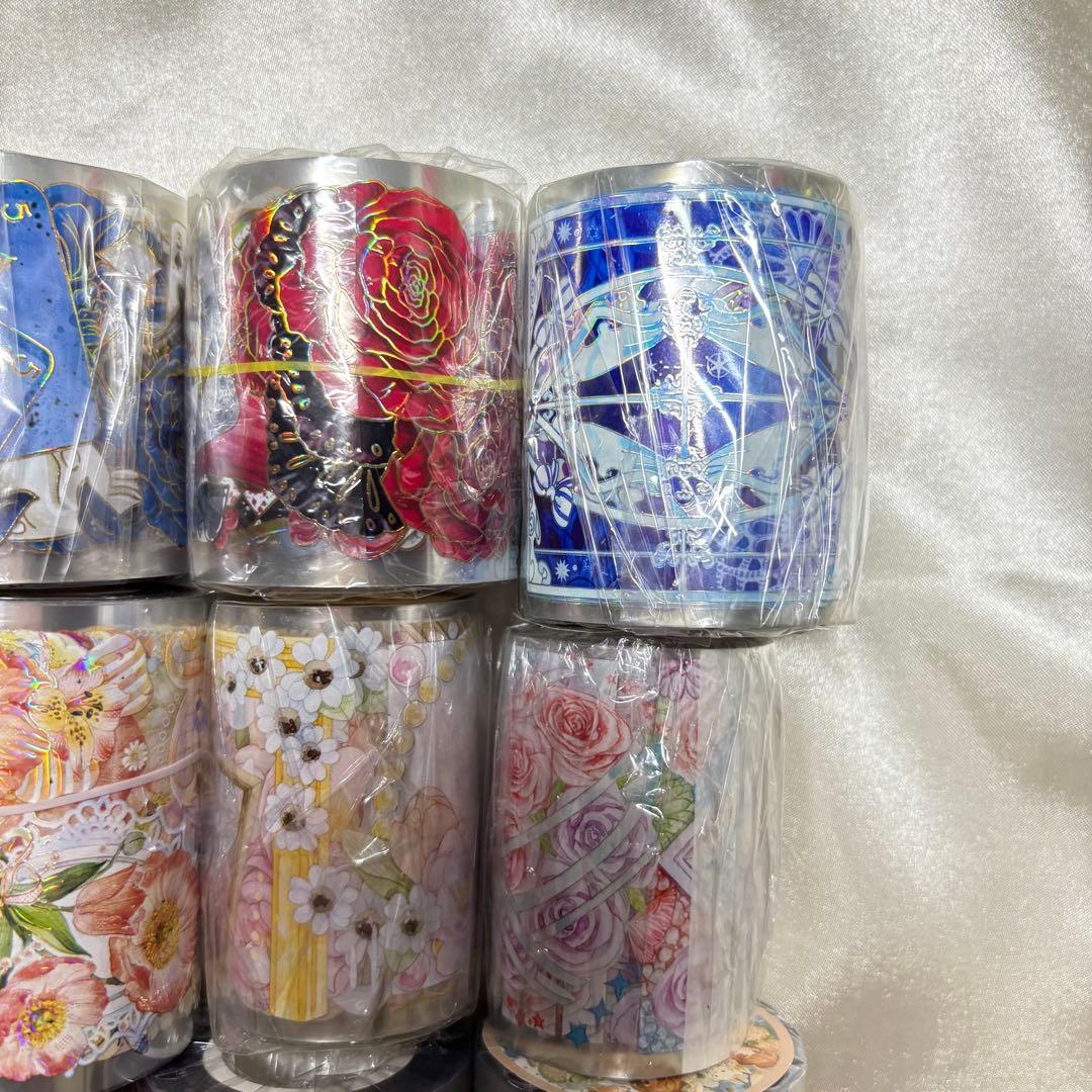 海外マステ　まとめ売り②15個セット　おまけつき　　新品未開封　中古あり