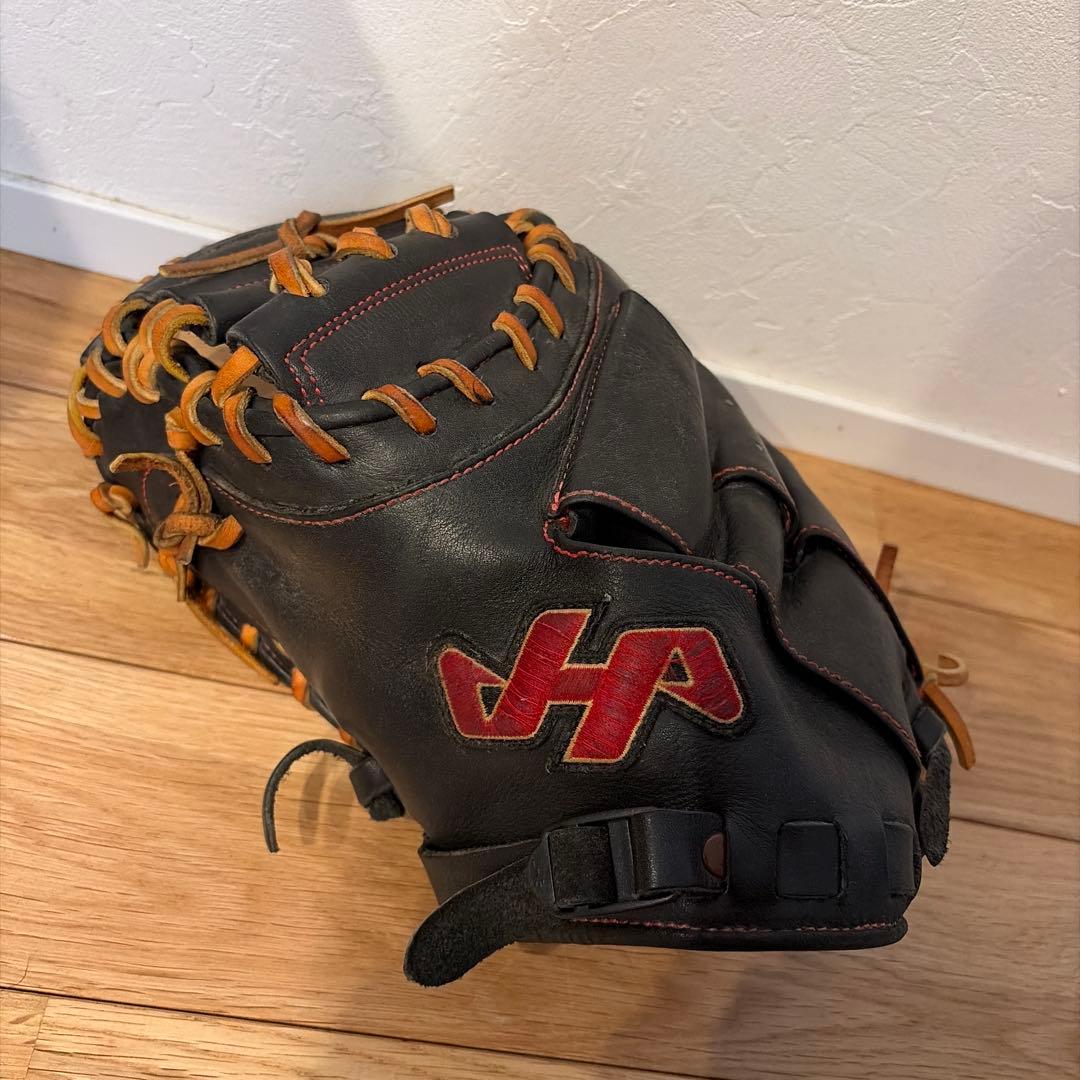 ハタケヤマ　少年　軟式野球グローブ キャッチャーミット　左投げ