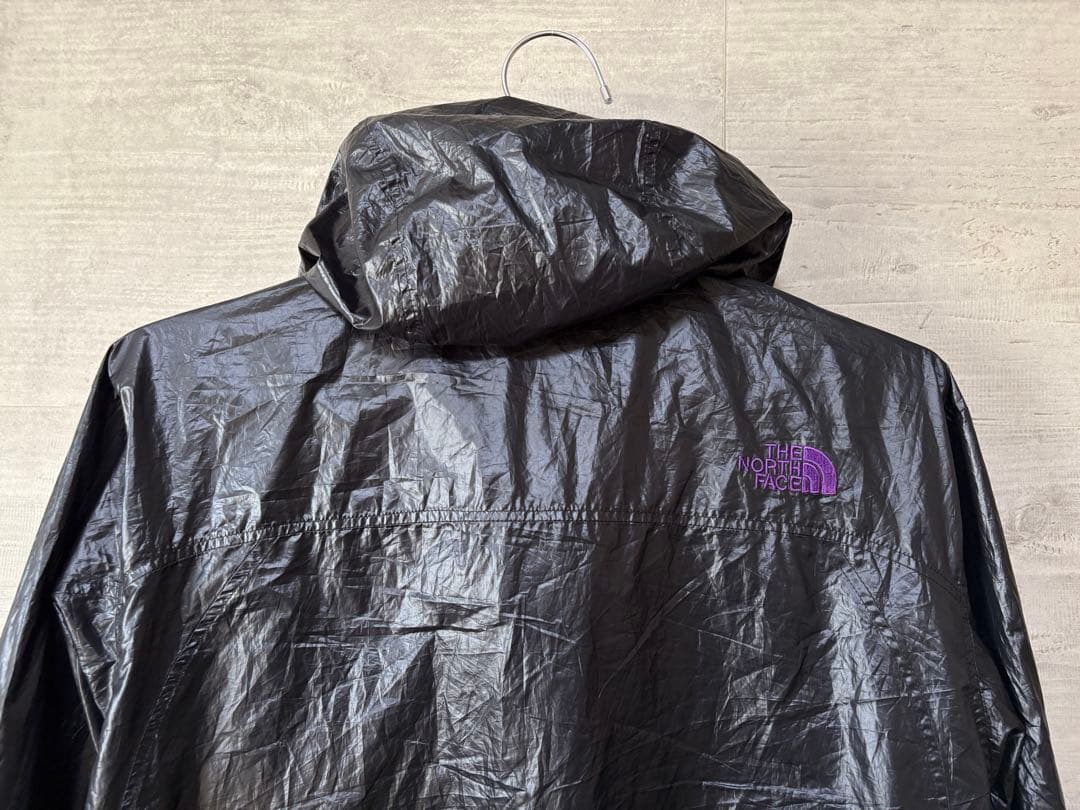 ノースフェイス ウインドブレーカー XLサイズ ナイロン ジャケット 軽量 黒