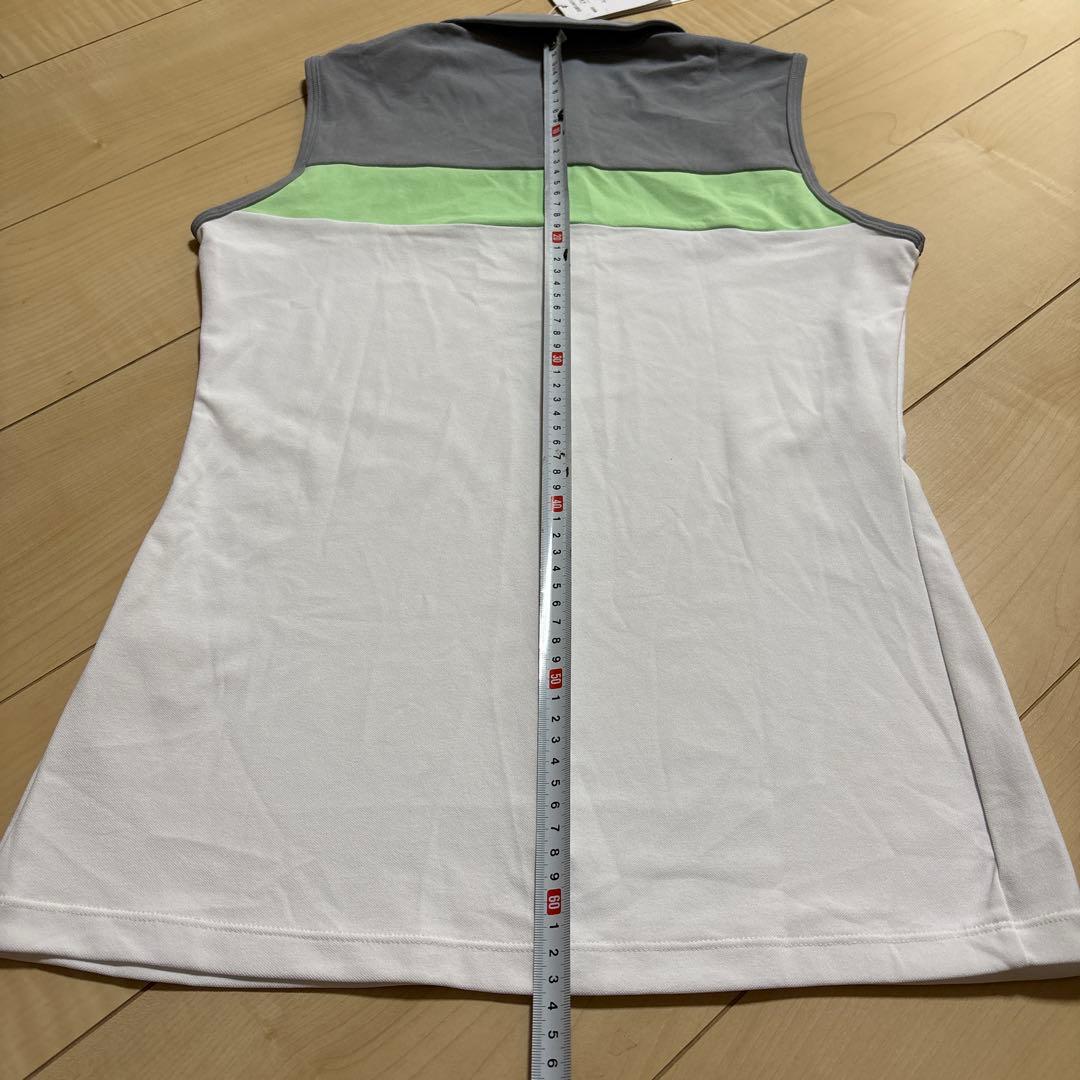 デサント　ゴルフ　ノースリーブポロシャツ　スカート　2点セット　L/M 春夏