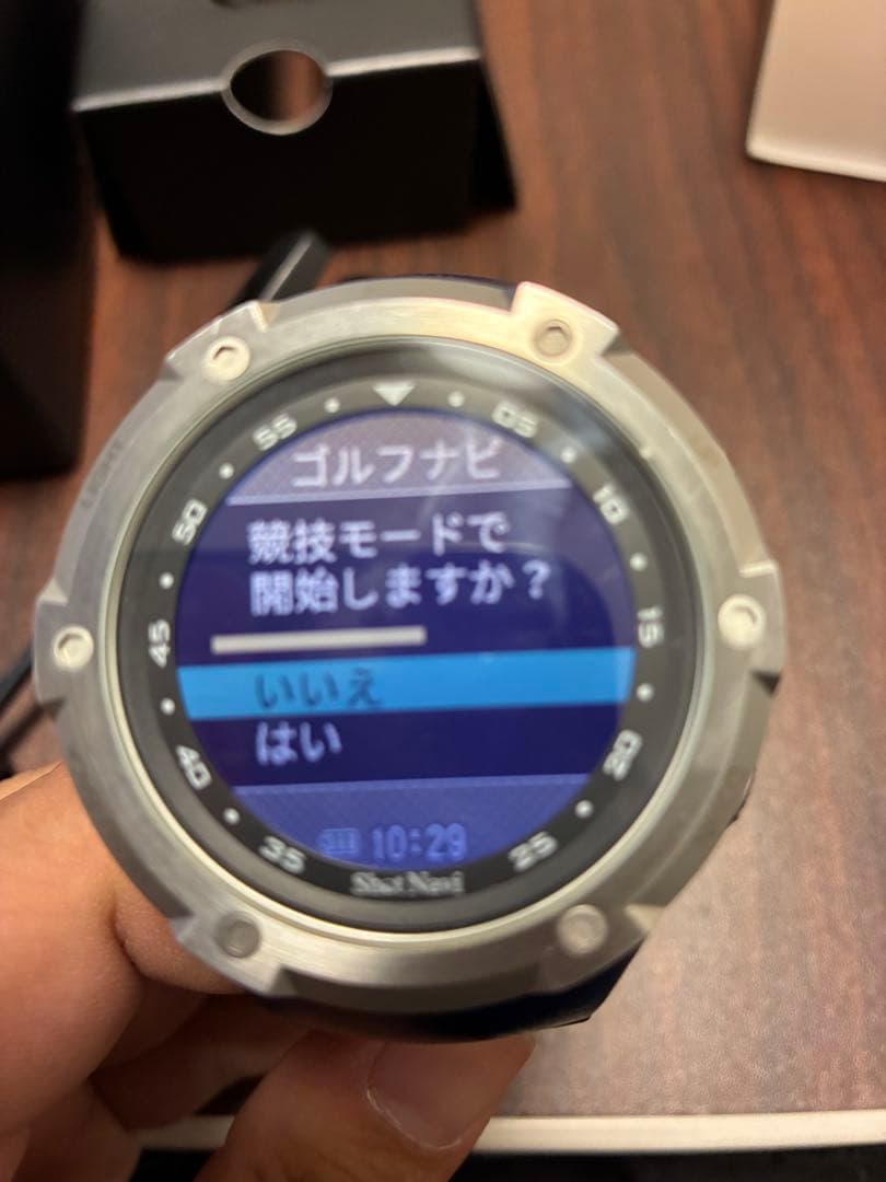 ショットナビ　W1 Evolve ゴルフナビウォッチ