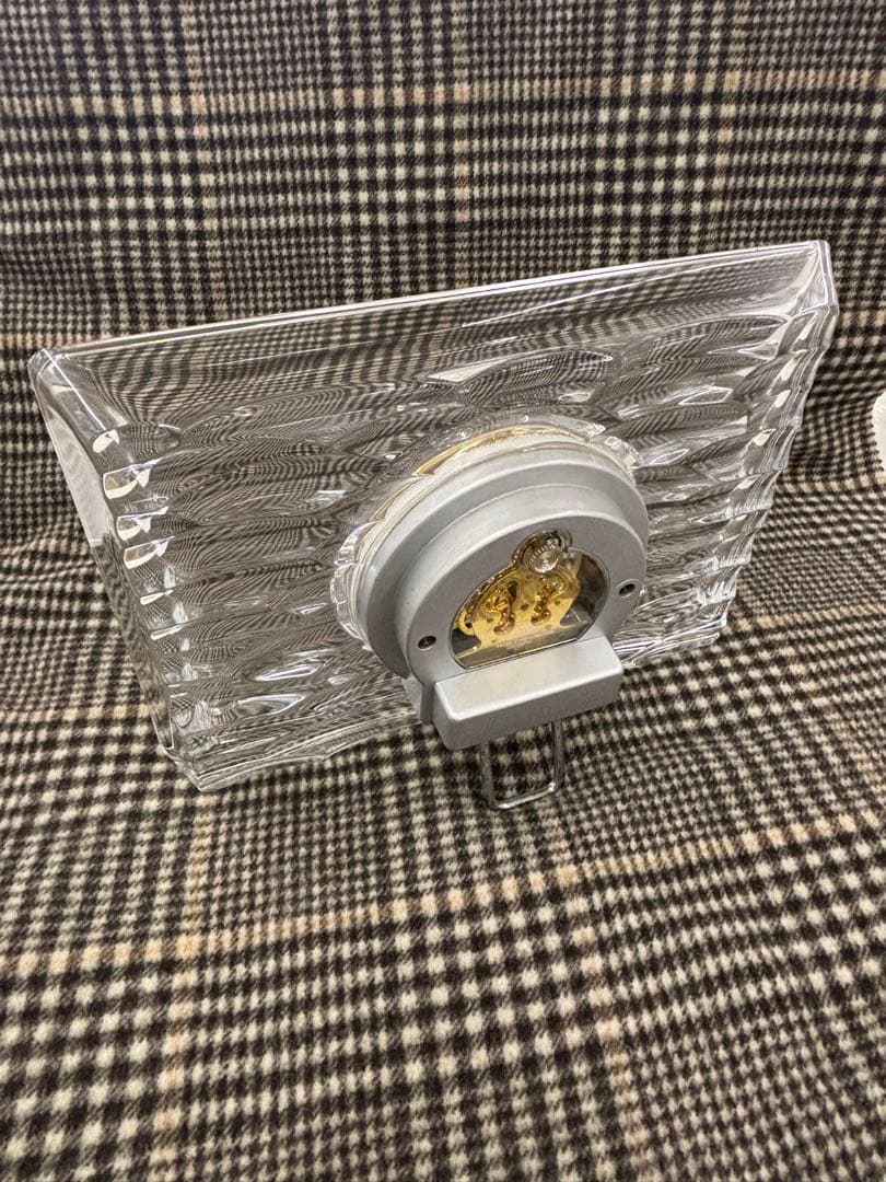 HOYAクリスタル　クロック　電池　 2針式　デッドストック