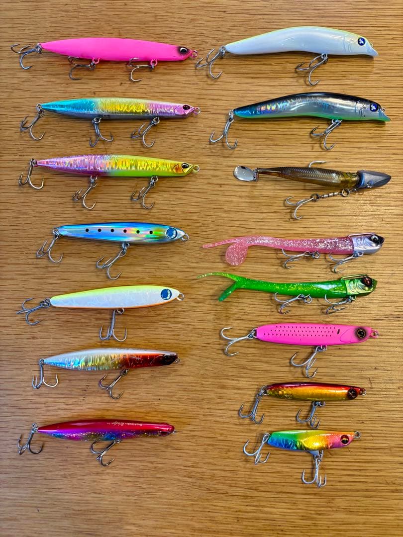【新品多数】ルアー15点！ウェッジ！ぶっ飛び君！スカーナッシュ！サリューなど！