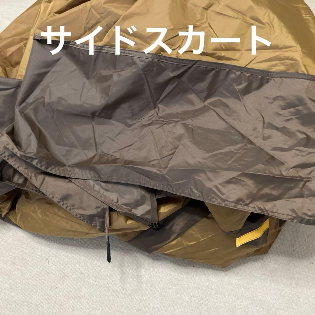 【使用回数1回】スノーピークエルフィールド ルーフシート＆インナーテント→未使用