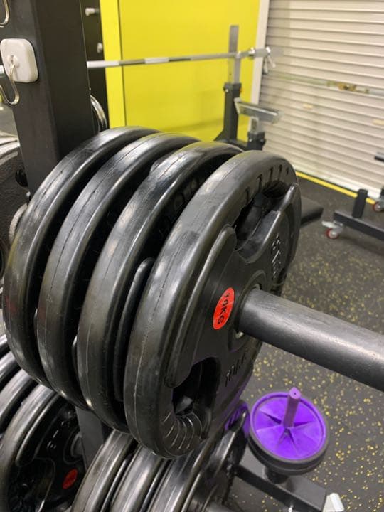 50mm  ラバープレート　20kg 6枚