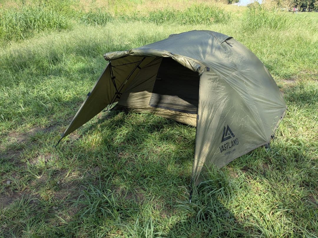 【美品】VASTLAND　ドーム型ツーリングテントソロ　ヴァストランド
