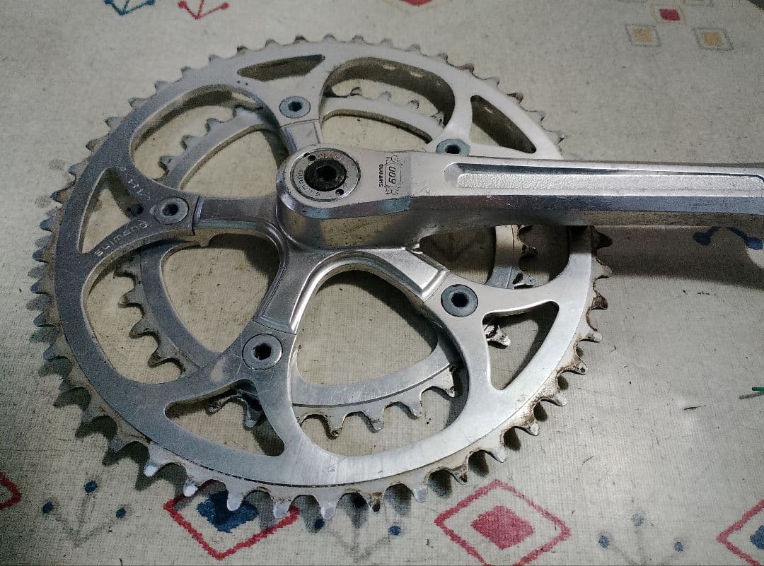 クランクセット Shimano 600 48/36T 165mm