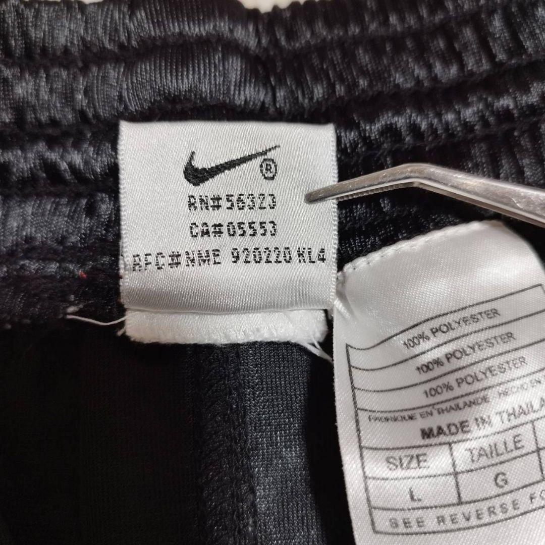 NIKE セットアップ 90s 白タグ バスケ ゲームウェア 黒銀