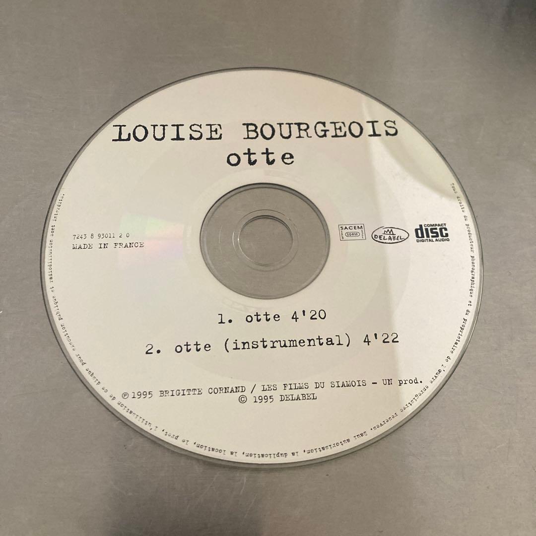 ルイーズブルジョワ　LOUISE BOURGEOIS 希少　CD otte