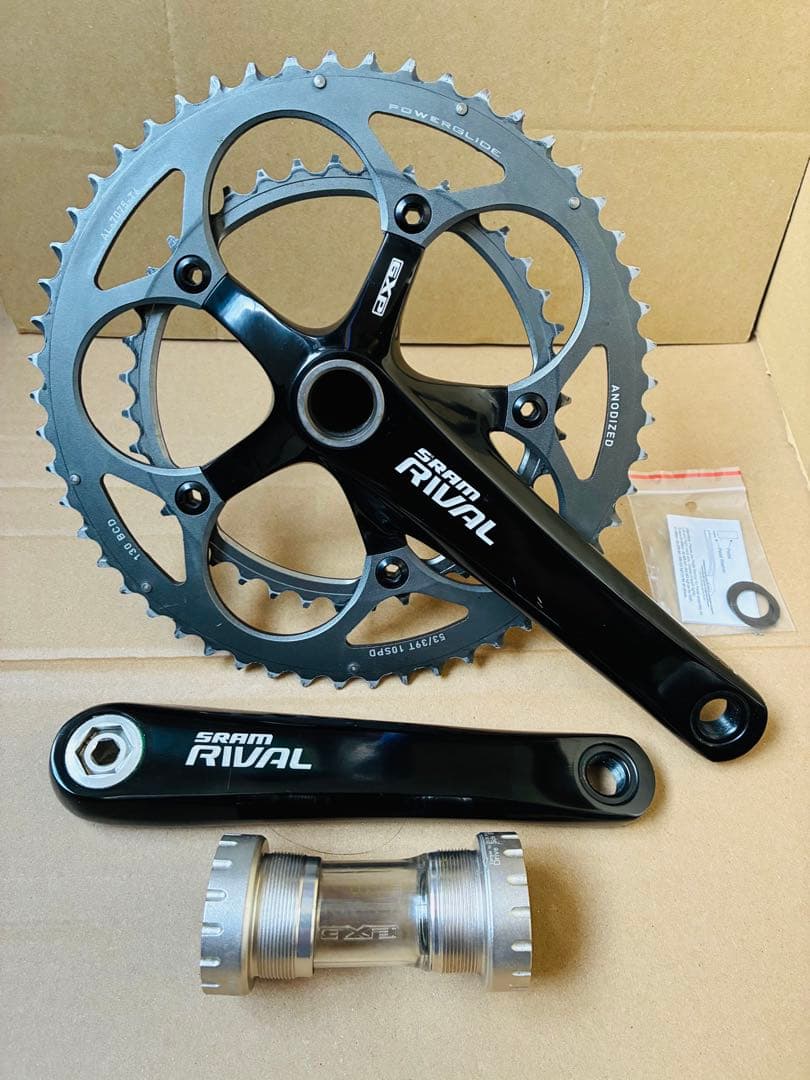 SRAM クランクセット（BB付）