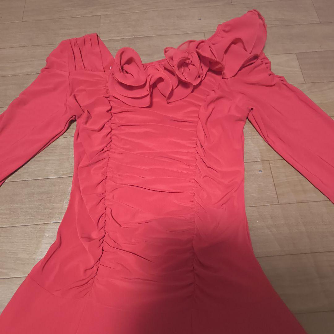 【三連休値下】社交ダンス☆ドレスワンピース