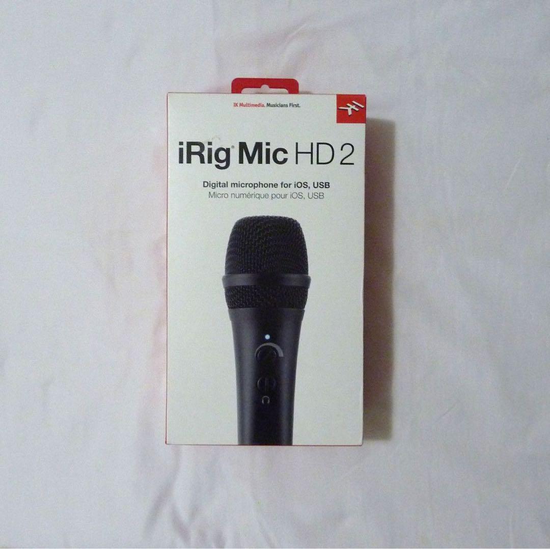 【動作良好】iRig Mic HD 2デジタルコンデンサーマイク