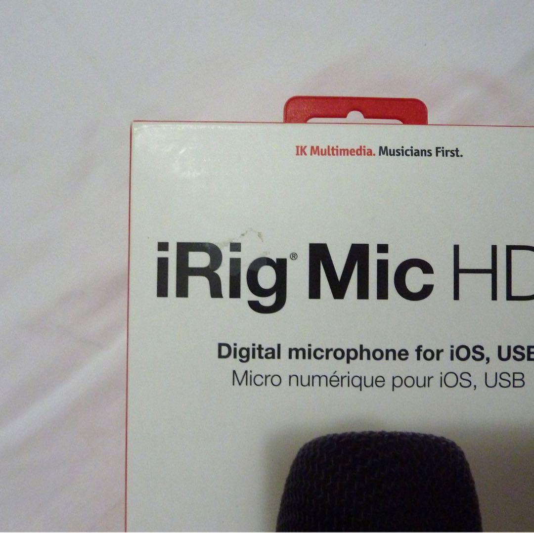 【動作良好】iRig Mic HD 2デジタルコンデンサーマイク
