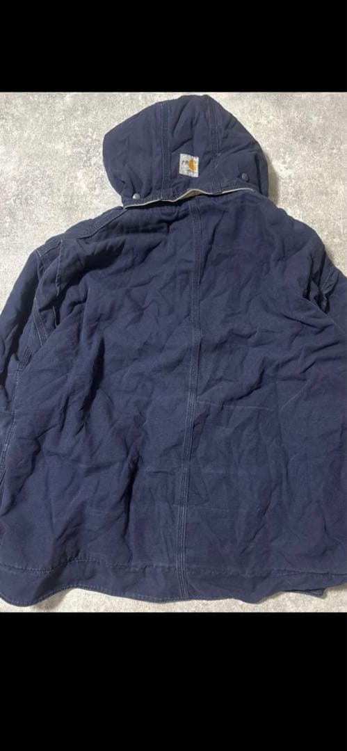 carhartt 90s アクティブジャケット　鬼フェード　雰囲気 企業 ダック