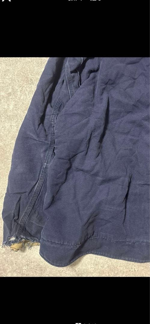 carhartt 90s アクティブジャケット　鬼フェード　雰囲気 企業 ダック