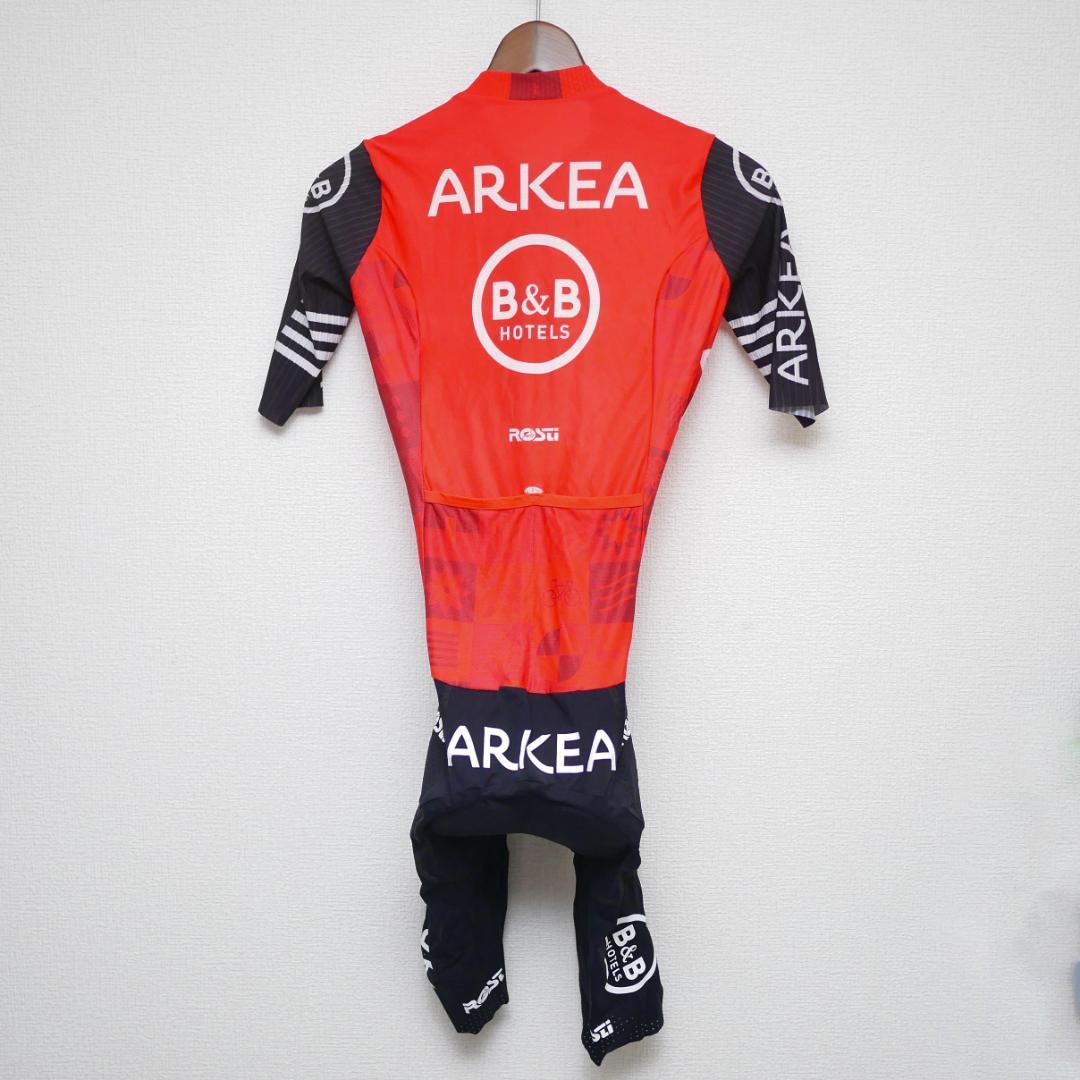 選手支給品 アルケアB&Bホテルズ ロードスーツ ワンピース ビアンキ SM相当