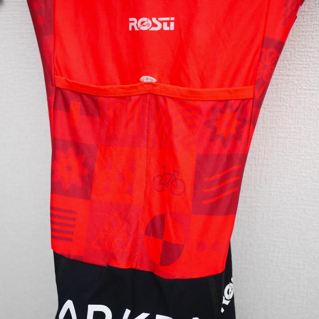 選手支給品 アルケアB&Bホテルズ ロードスーツ ワンピース ビアンキ SM相当