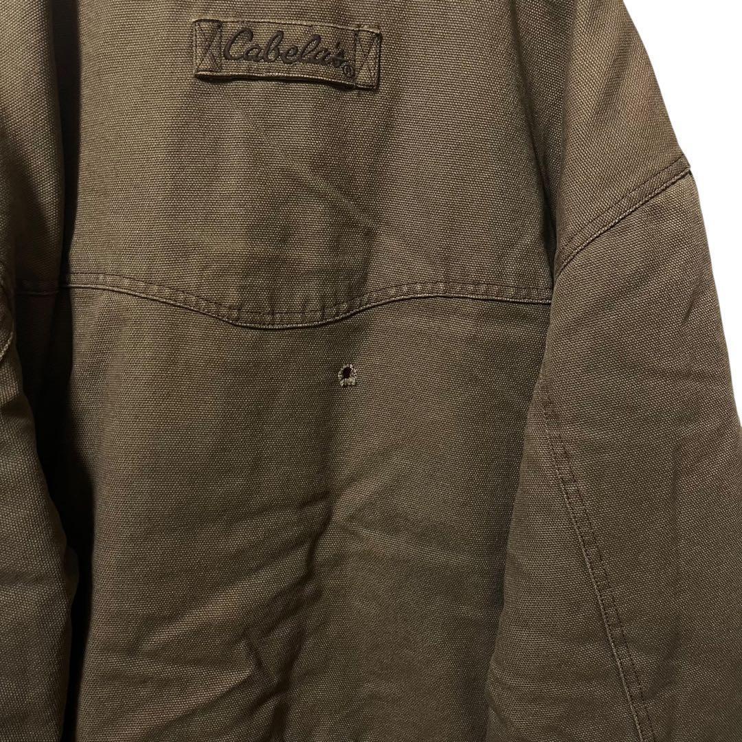 y11725 カベラス ハンティングジャケット ダック地 刺繍ロゴ 90s