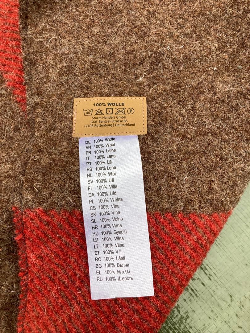 スイス軍ウールブランケット