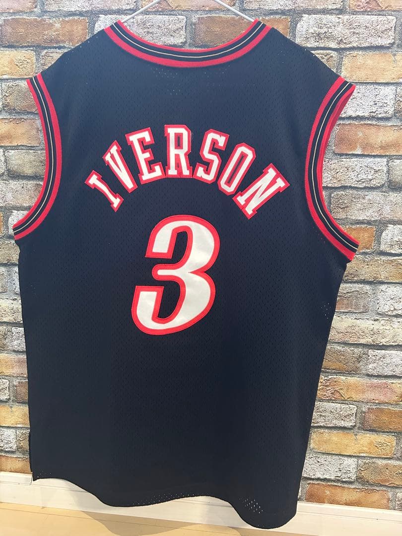 Nike Sixers Iverson ジャージ　ユニホーム　アイバーソン L