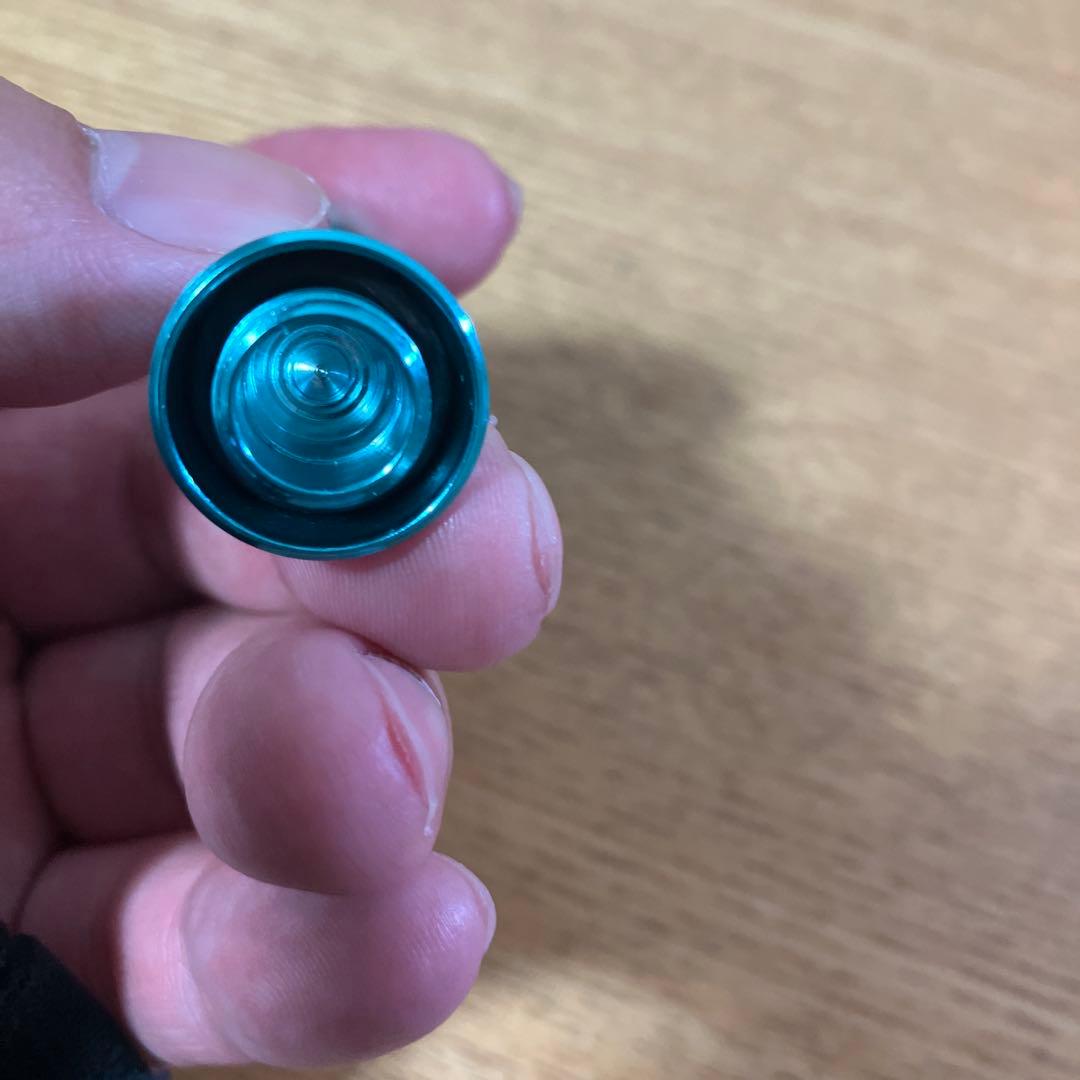 未使用美品　ゴメクサス　エメラルダスカラー　ダブルハンドル　ダイワ専用スタンド