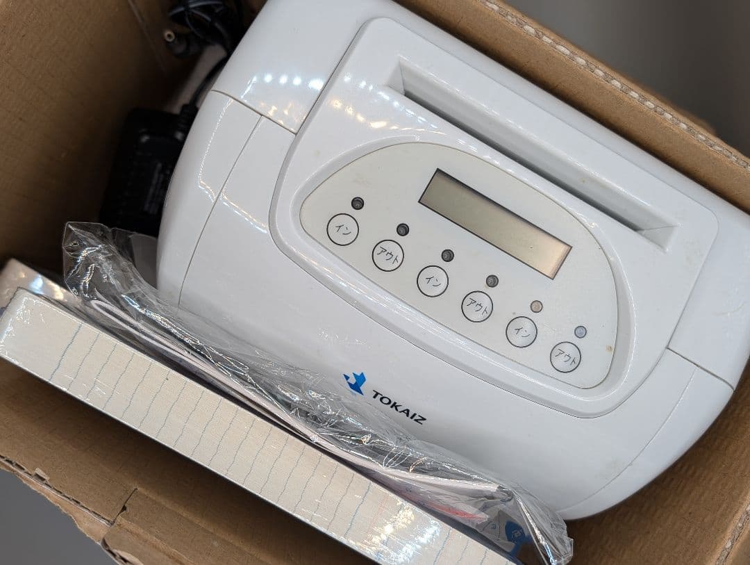 タイムカード レコーダー 本体 TR-002S 集計機能搭載 24年4月購入