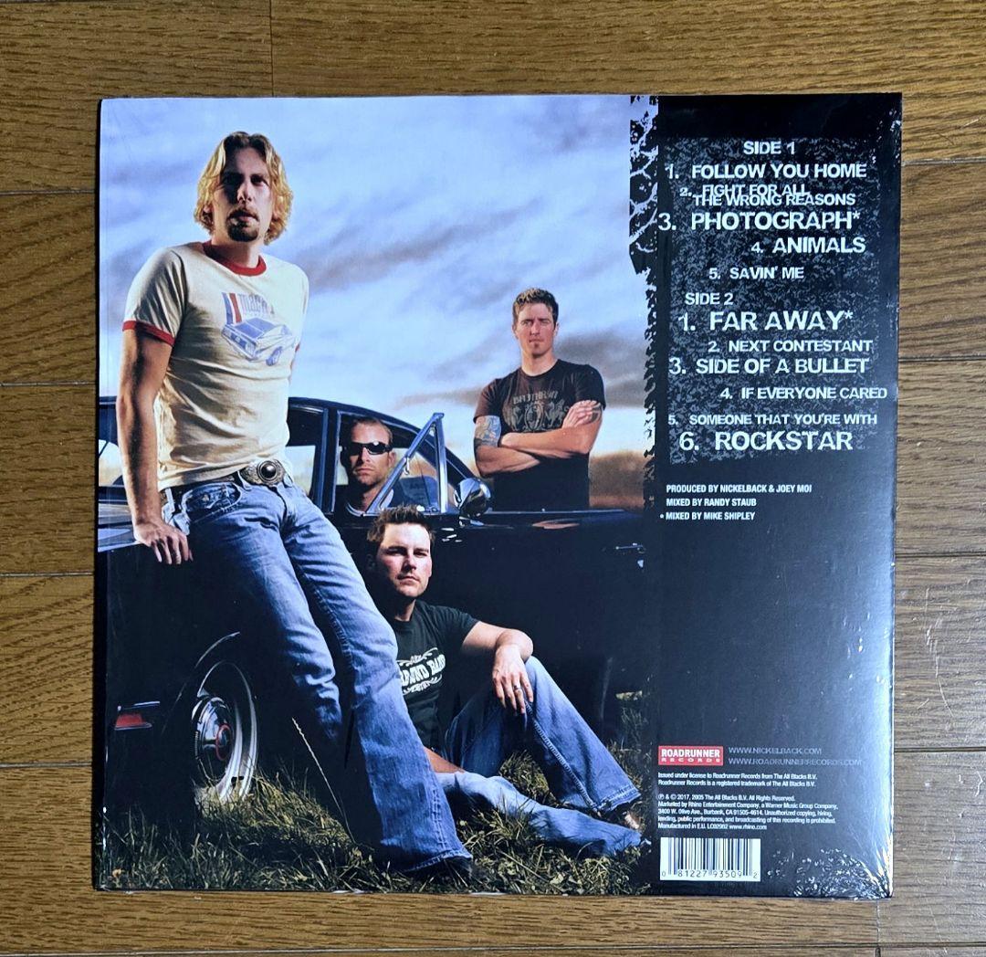未聴 Nickelback All The Right Reasons レコード